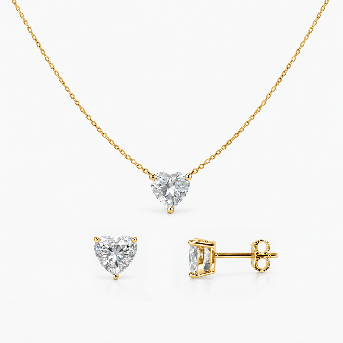 Heartline Jewelry Set