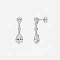 Dewdrop Line Drop Earrings
