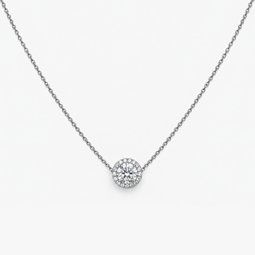 Quiet Point Pendant Necklace