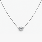 Quiet Point Pendant Necklace