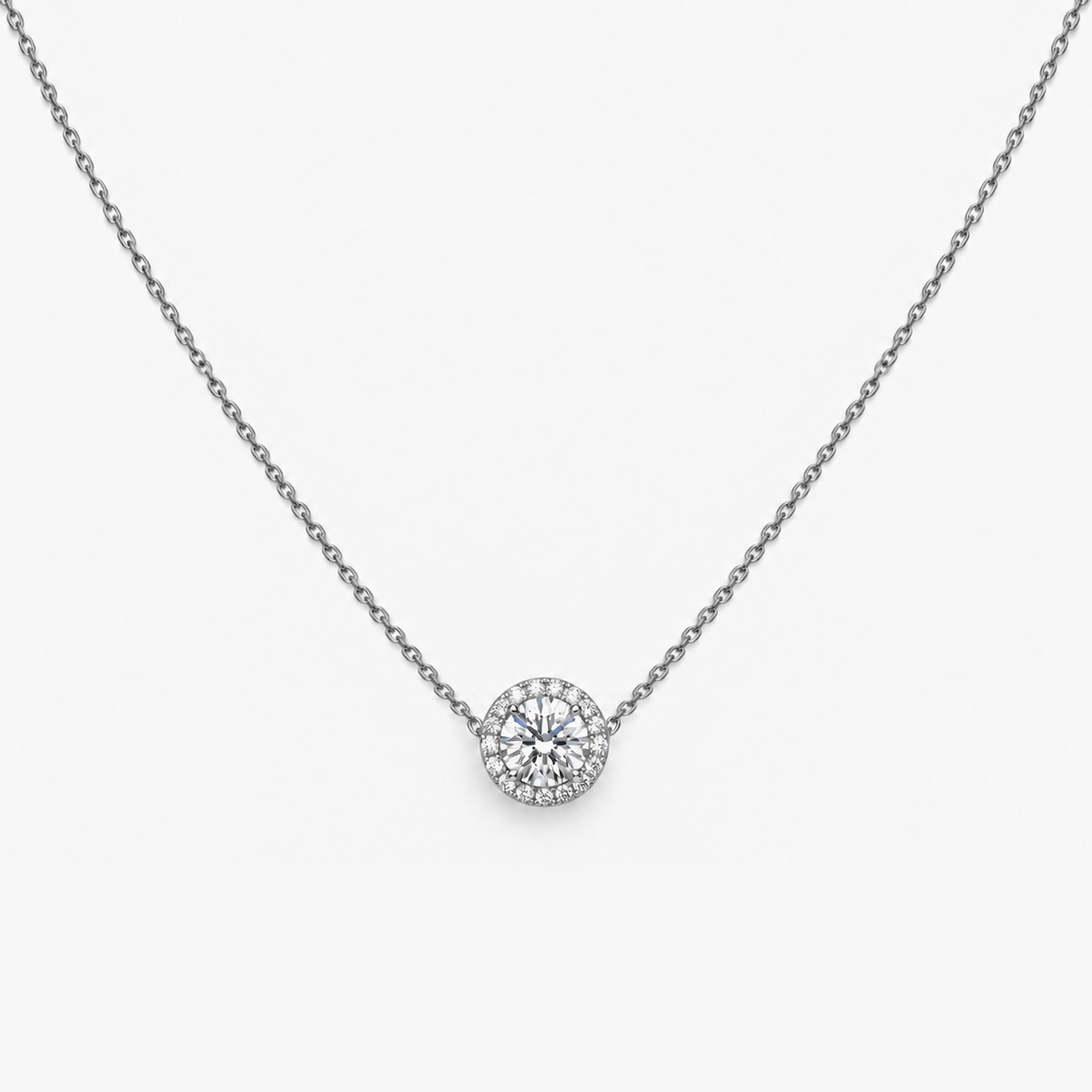 Quiet Point Pendant Necklace