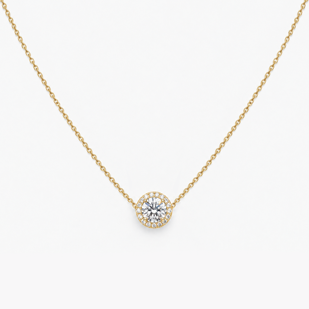 Quiet Point Pendant Necklace