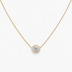 Quiet Point Pendant Necklace