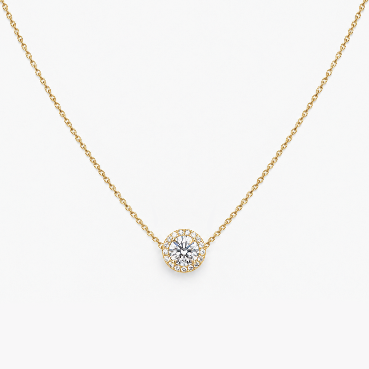Quiet Point Pendant Necklace