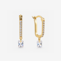 Soft Arc Huggie Earrings