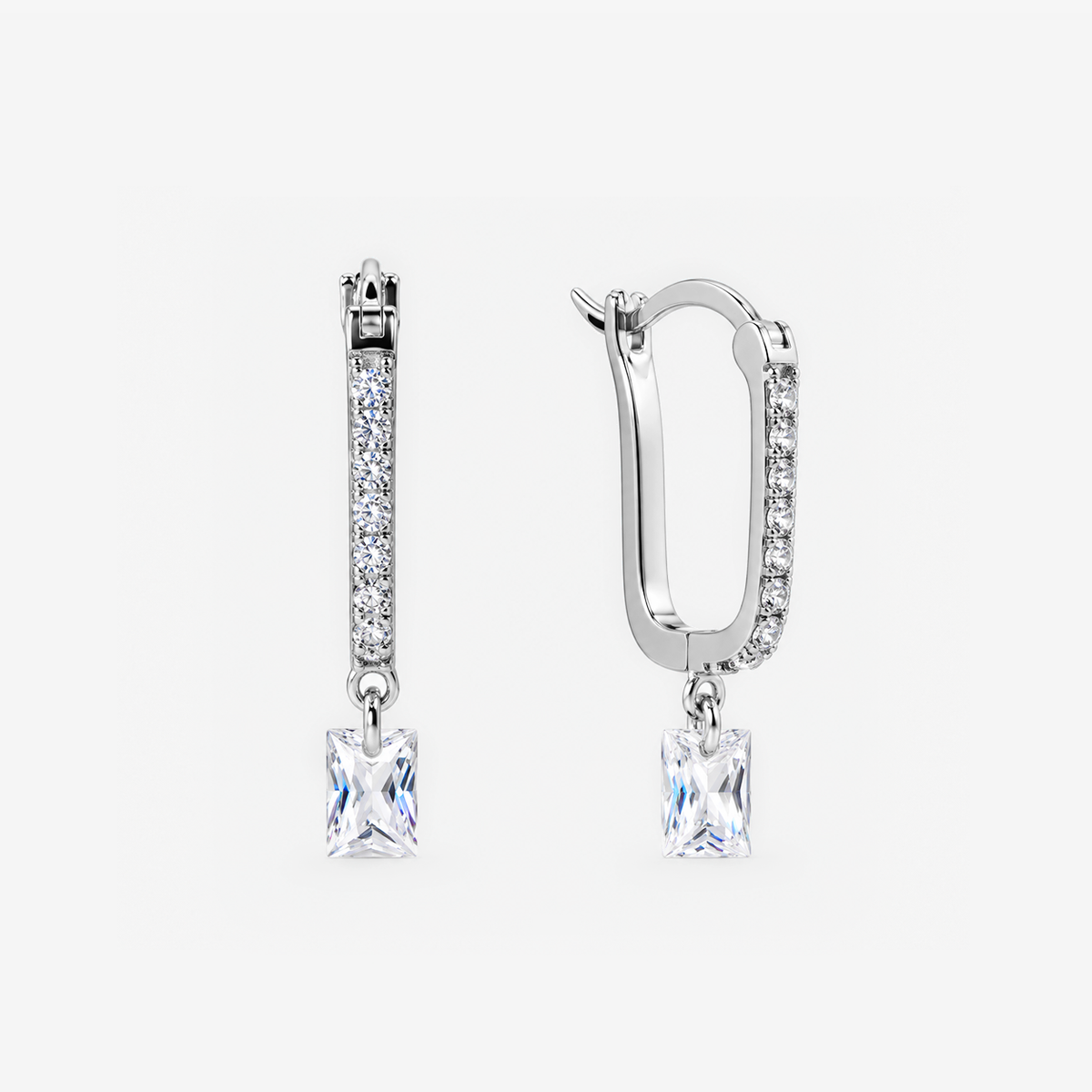 Soft Arc Huggie Earrings