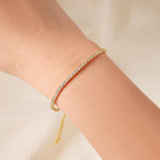 Adjustable Pavé Line Bracelet – image 4