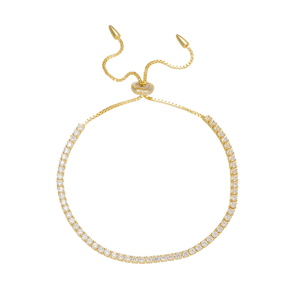 Adjustable Pavé Line Bracelet – image 5