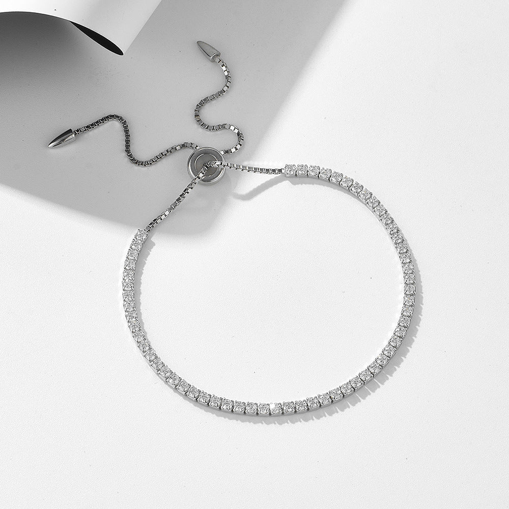 Adjustable Pavé Line Bracelet – image 6