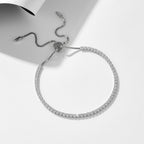 Adjustable Pavé Line Bracelet – image 6