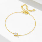 Everyday Solitaire Cubic Zirconia Bracelet – image 1