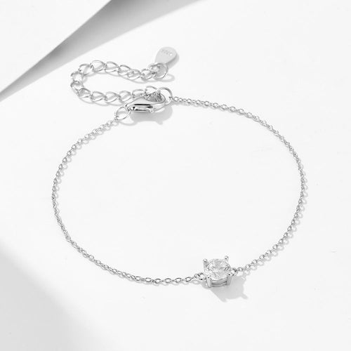 Everyday Solitaire Cubic Zirconia Bracelet – image 2
