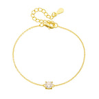Everyday Solitaire Cubic Zirconia Bracelet – image 5