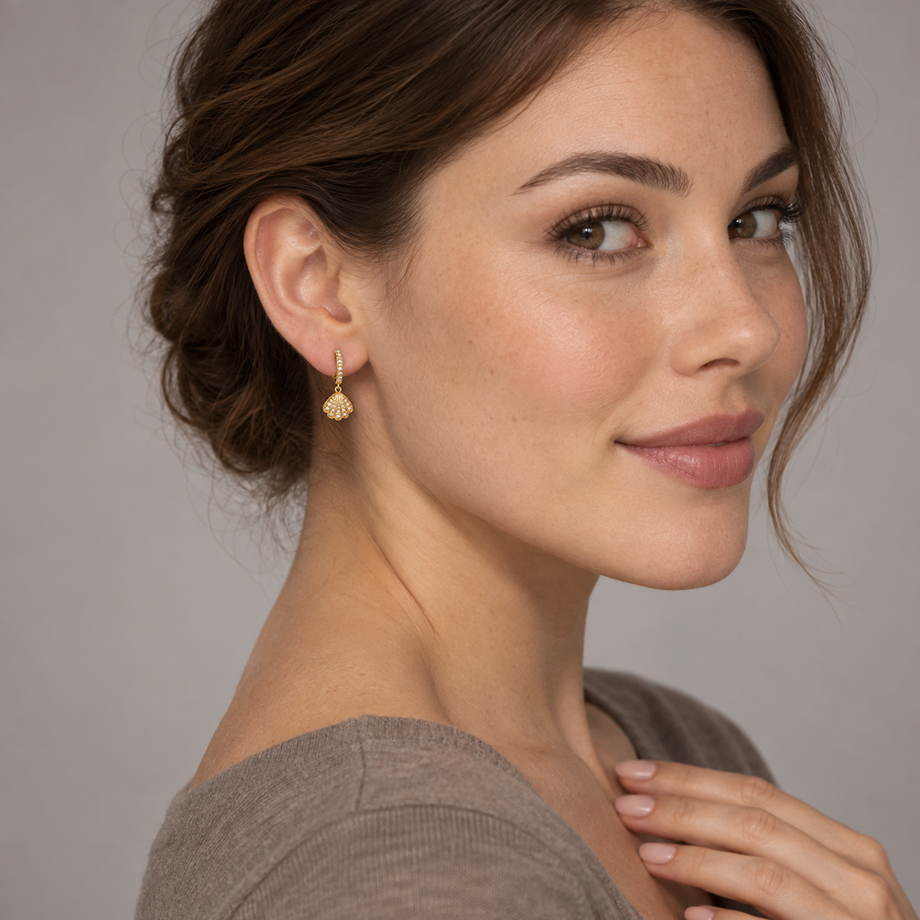 Radiant Fan Earrings