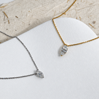 Long Light Pendant Necklace