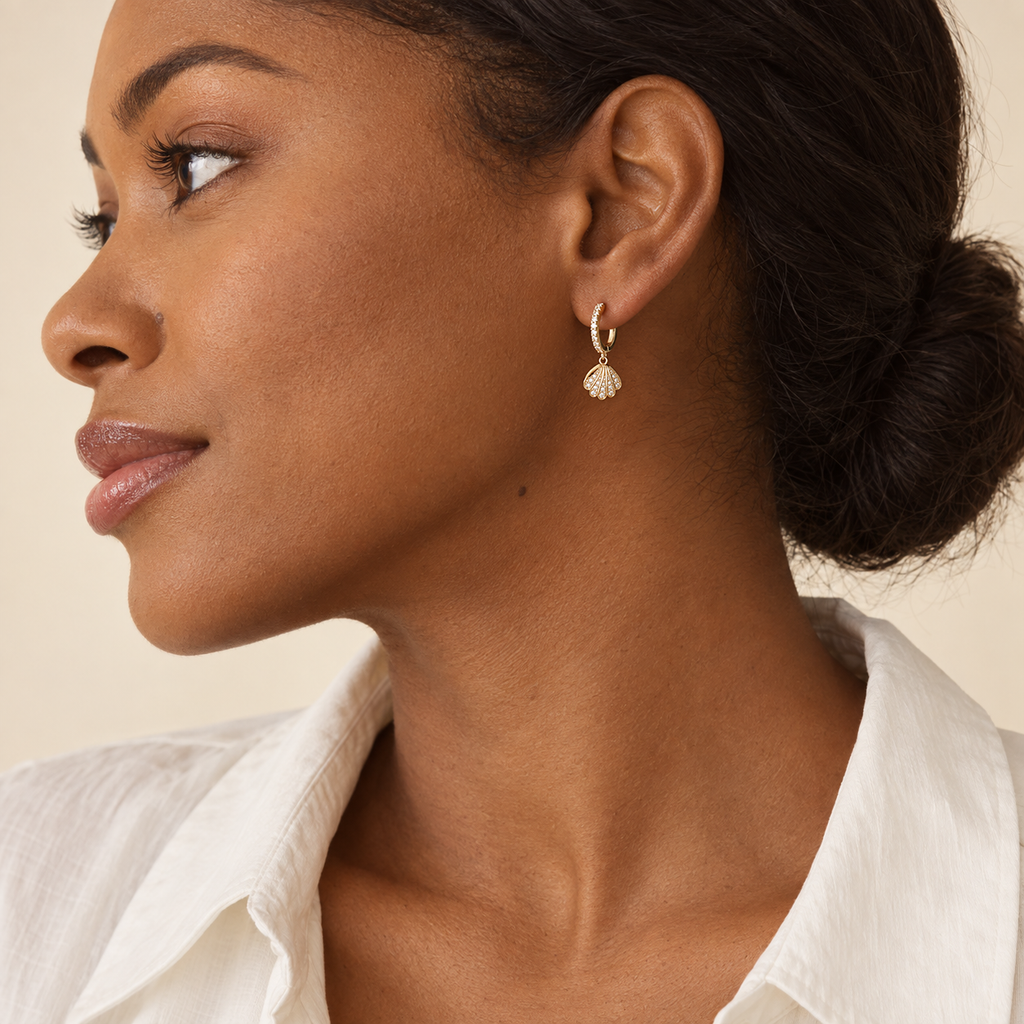 Radiant Fan Earrings