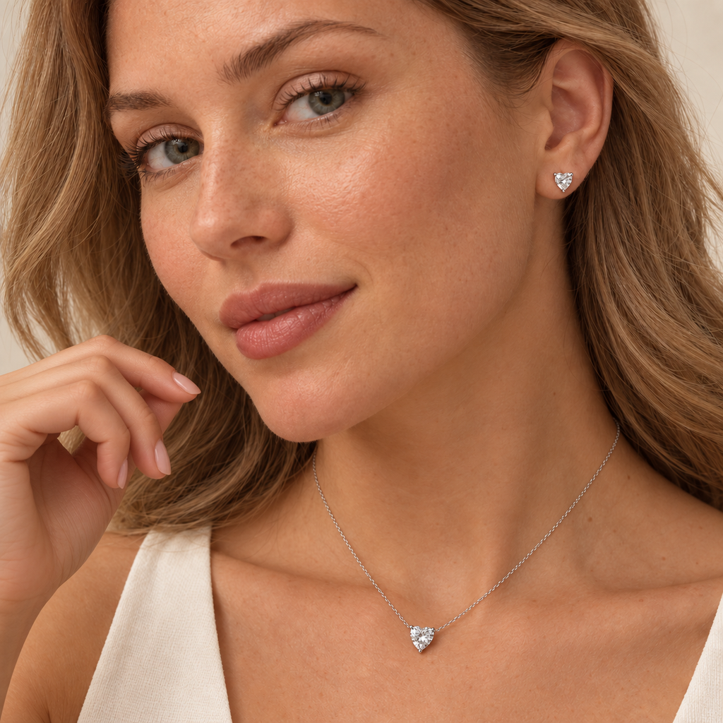 Heartline Jewelry Set