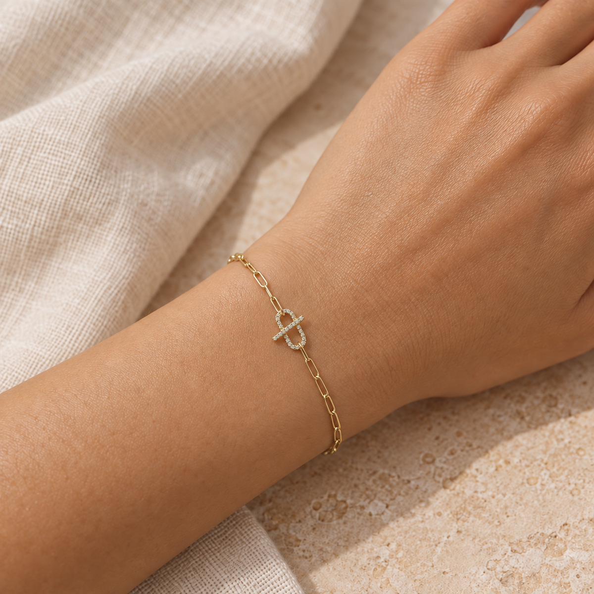 Circle Link Bracelet