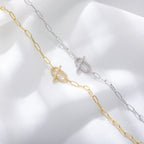 Geometric Circle Bracelet – image 2