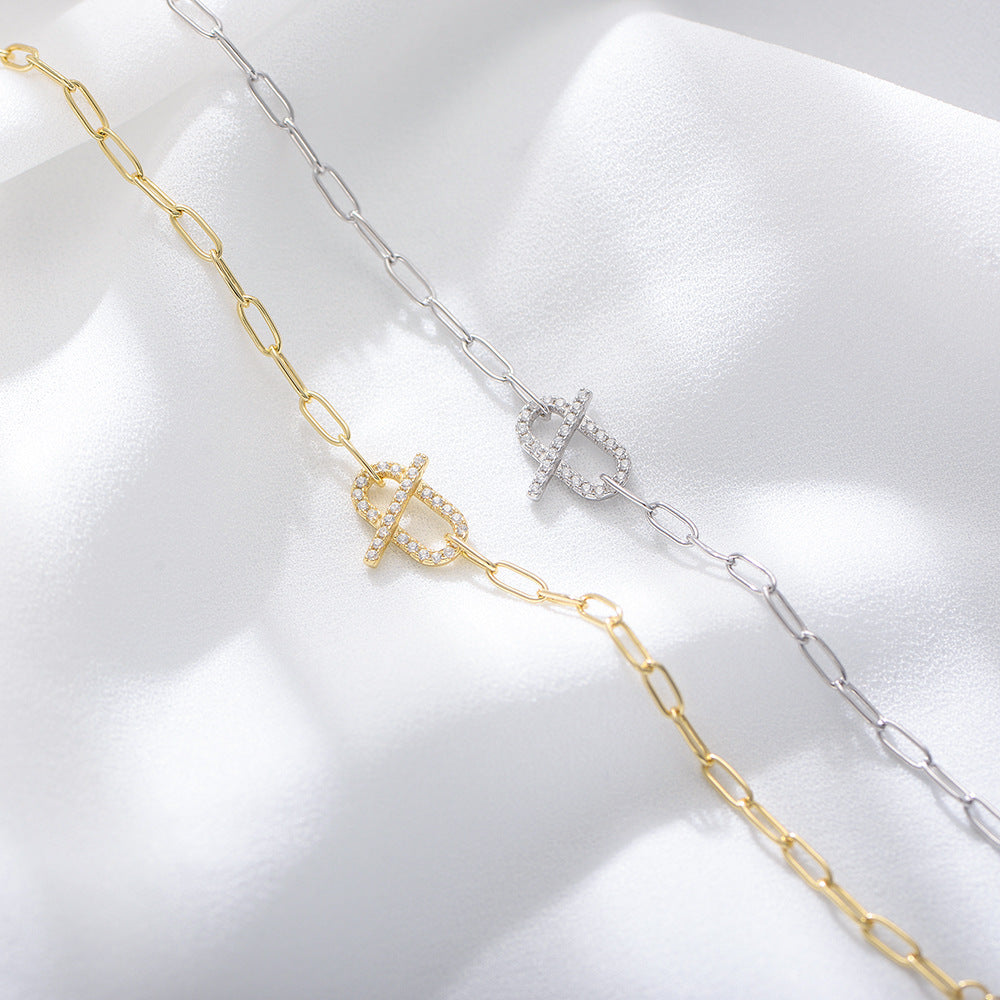 Geometric Circle Bracelet – image 2