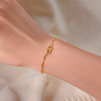 Geometric Circle Bracelet – image 4