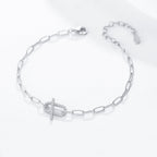 Geometric Circle Bracelet – image 6