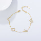 LOVE Letter Pavé Bracelet – image 1