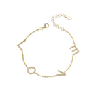 LOVE Letter Pavé Bracelet – image 5