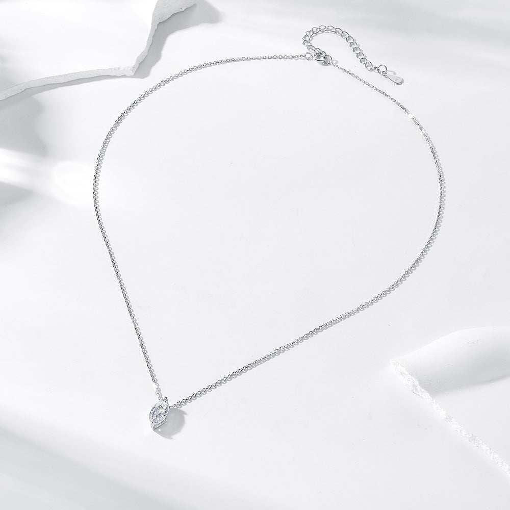 Marquise Moissanite Necklace – image 3