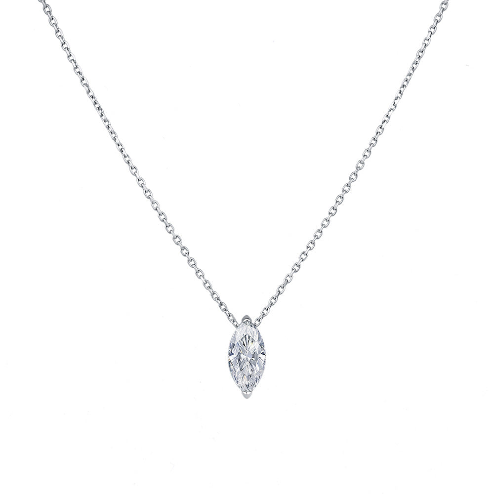 Marquise Moissanite Necklace – image 5