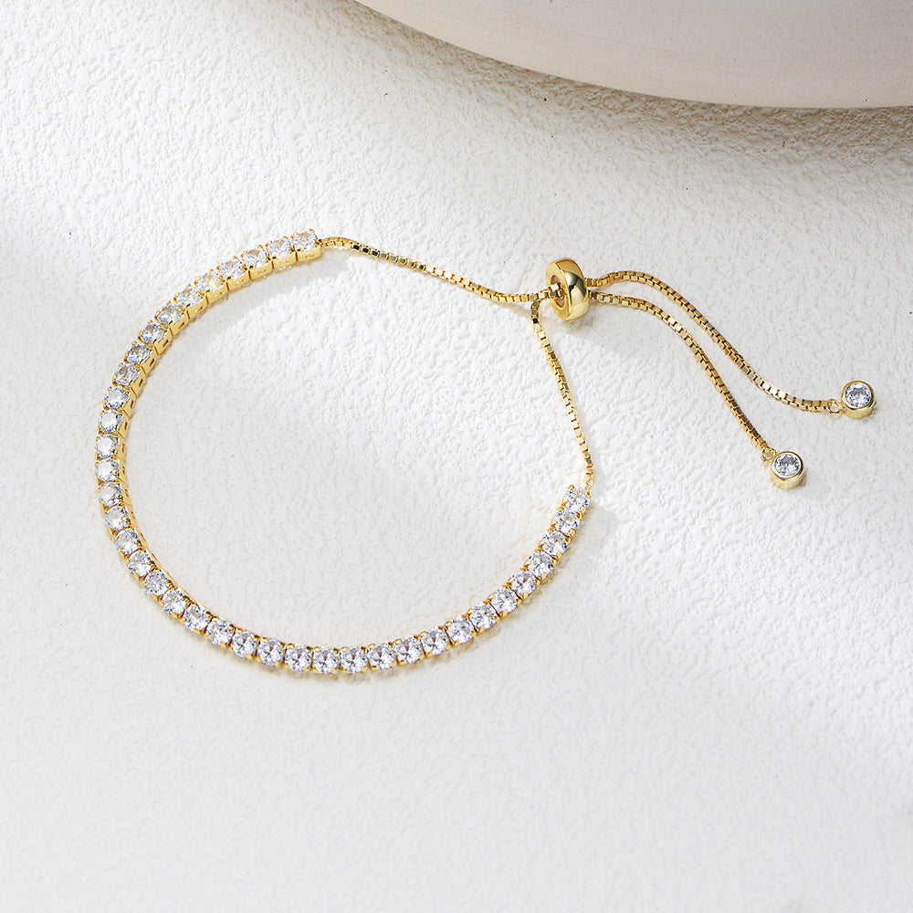 Pavé Tennis Bracelet – image 1