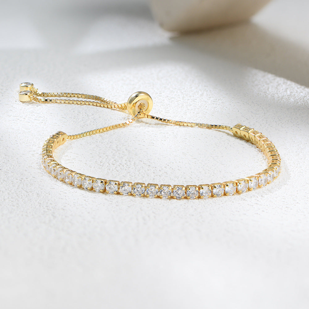 Pavé Tennis Bracelet – image 2