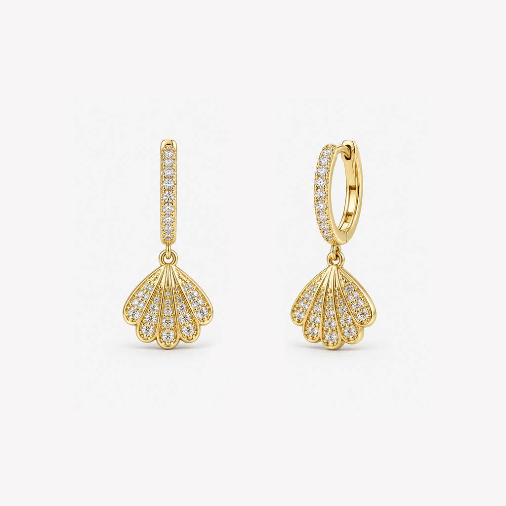 Radiant Fan Earrings