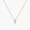 Long Light Pendant Necklace