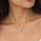 Quiet Point Pendant Necklace
