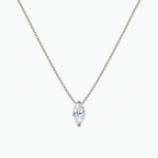 Long Light Pendant Necklace