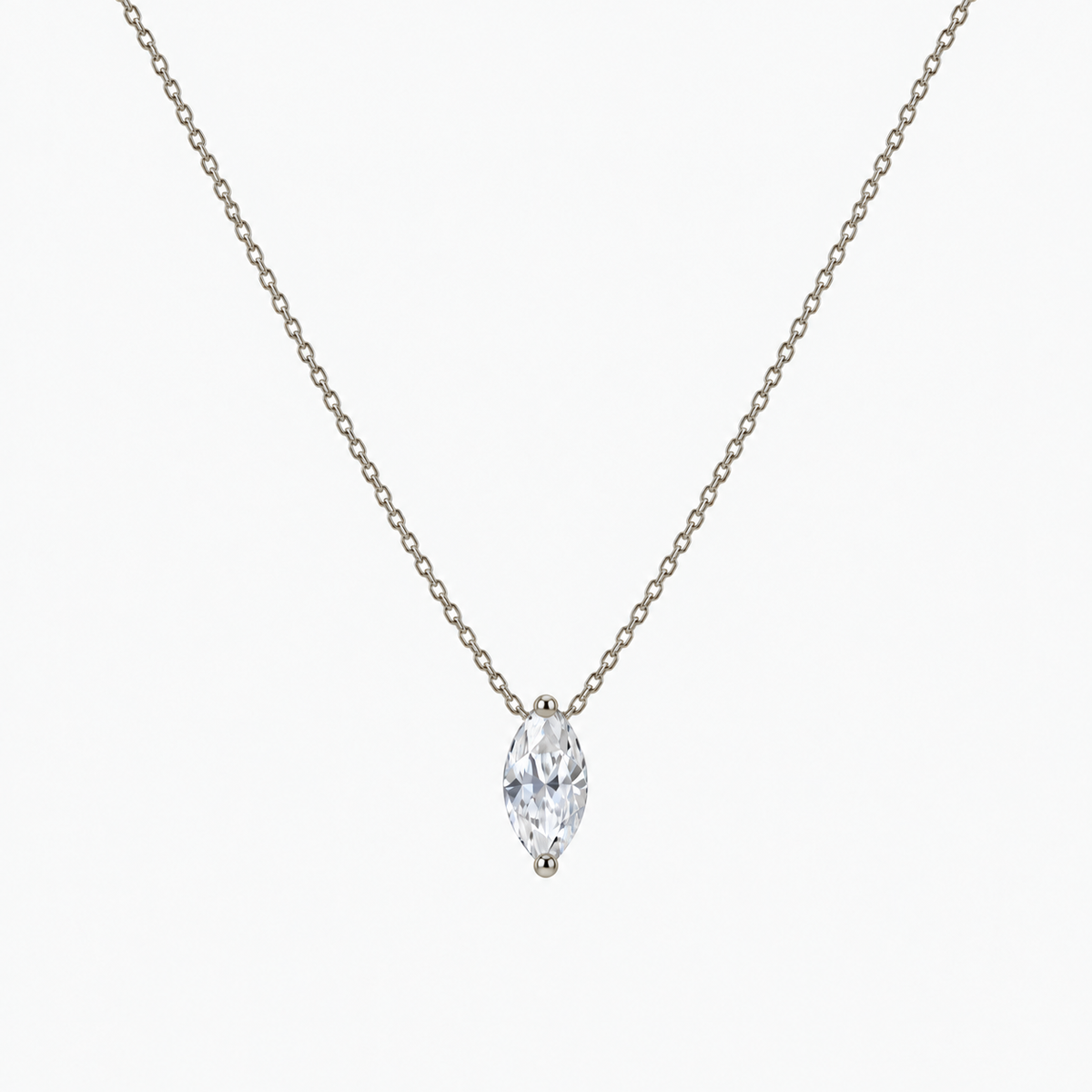 Long Light Pendant Necklace