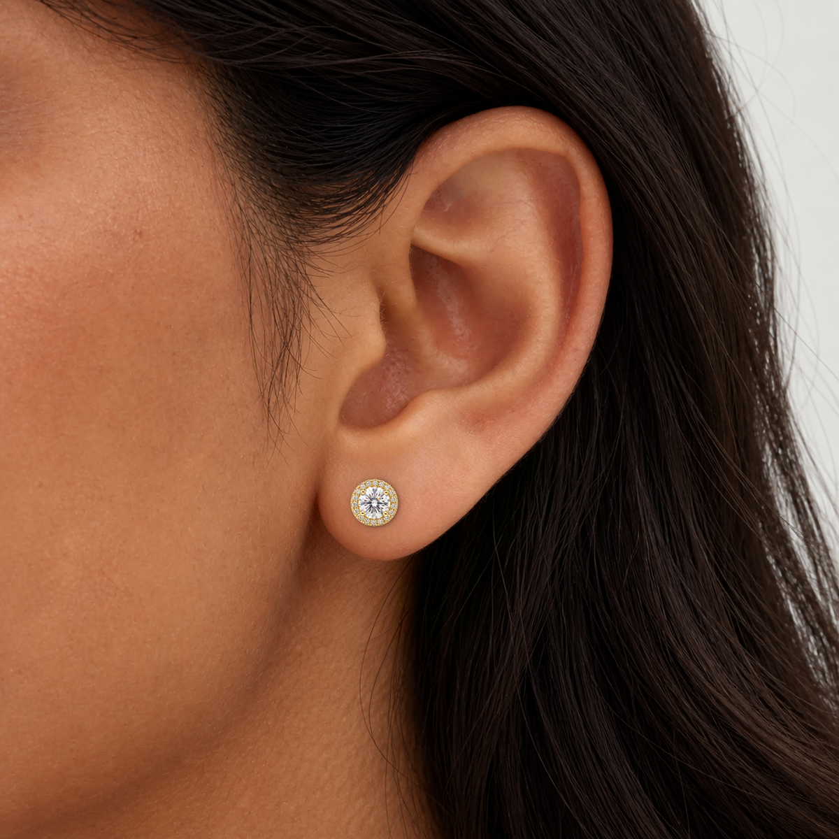Halo Moment Stud Earrings
